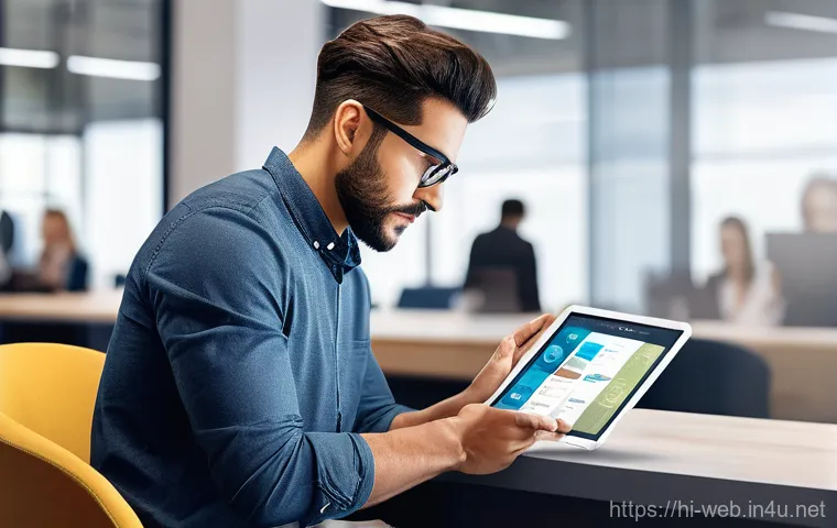 웹디자인 실무에서 주의할 점 - **Prompt 1: The Heart of User Experience (UX)**

    "A bright, inviting, and modern digital art ill...